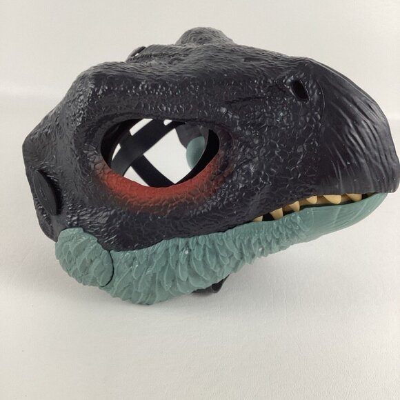 Mattel Other - Jurassic World Dominion Therizinosaurus Dinosaur Mask Moving Jaw Halloween Toy
